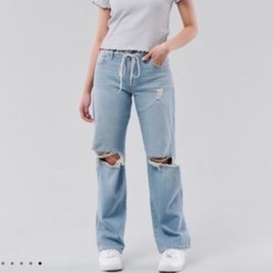 Hollister low rise dad jeans